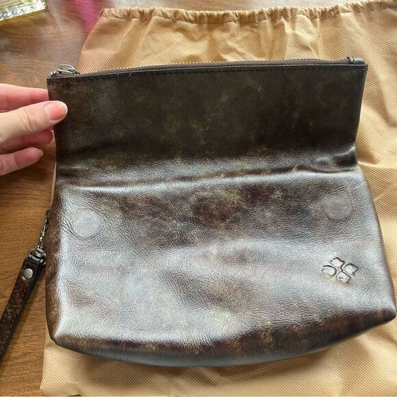 Patricia Nash Valerie Turquoise leather Clutch - Picture 4 of 7